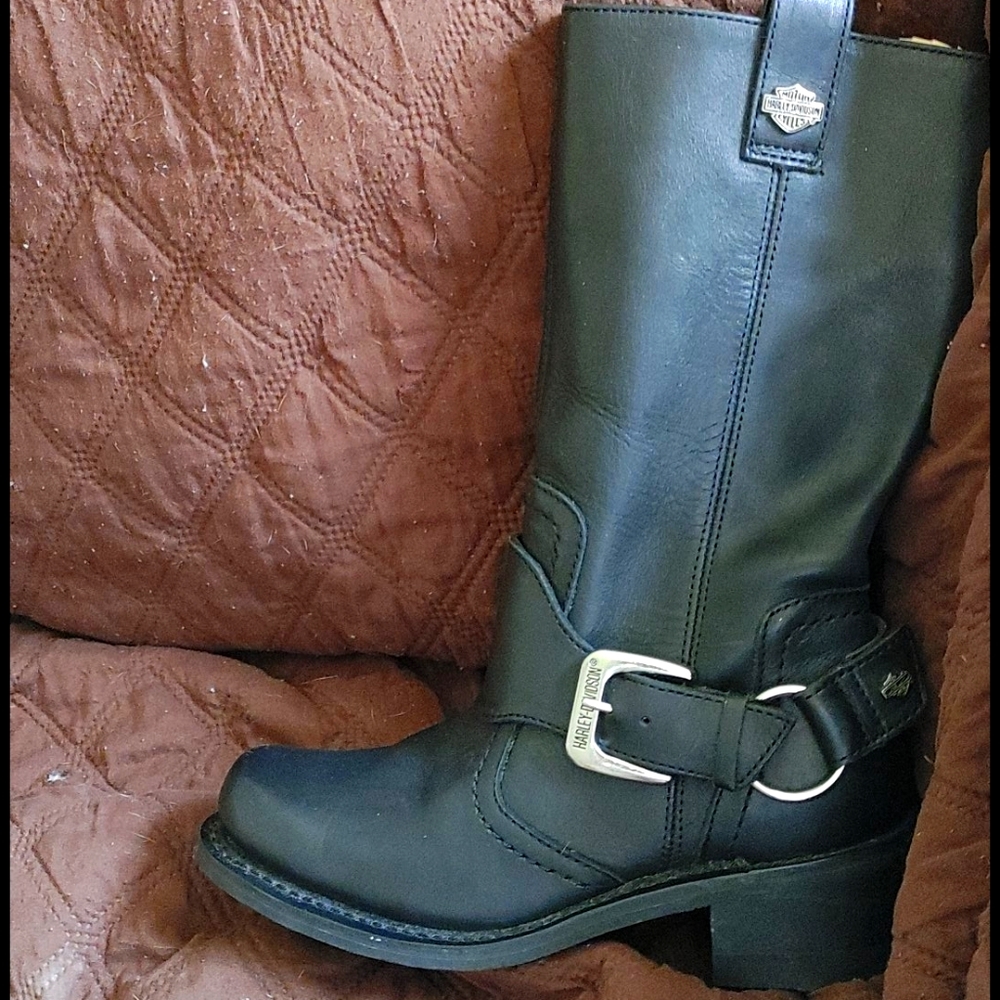 Harley davidson boots size 6 woman